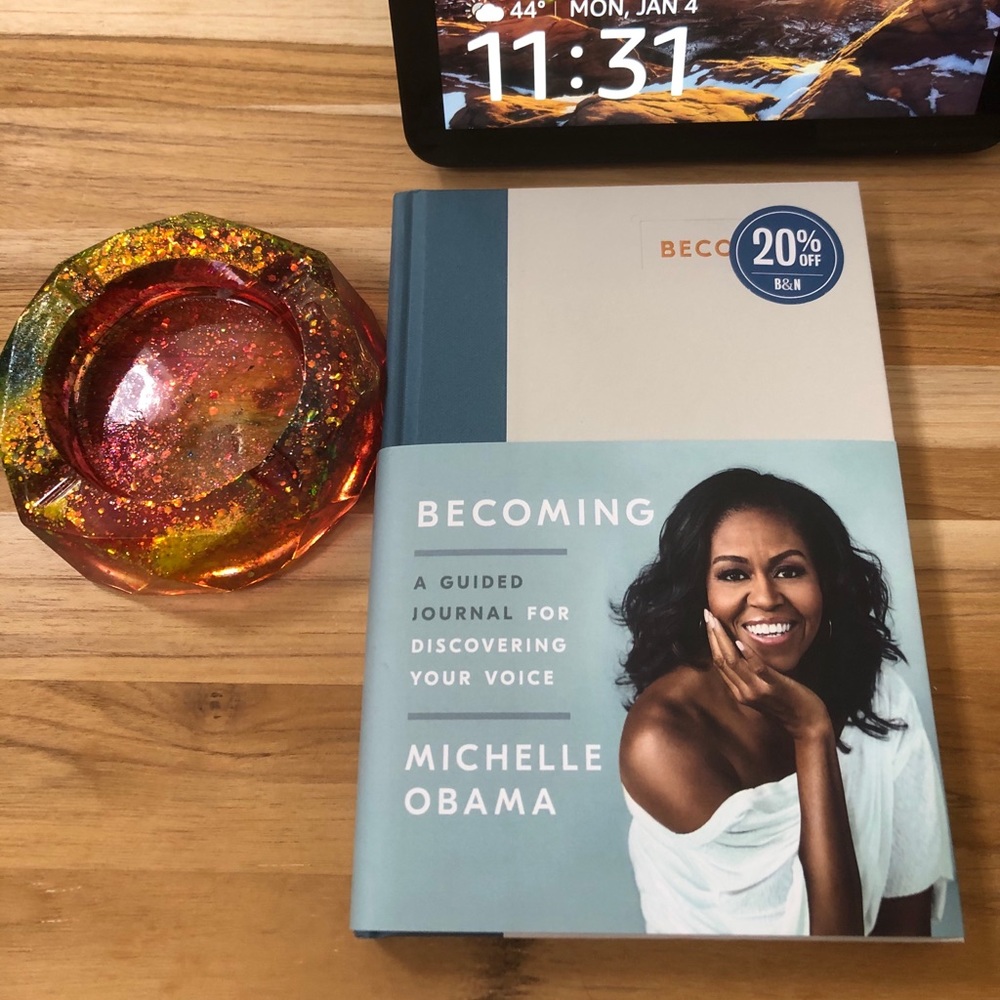 Handcrafted Resin Ashtray